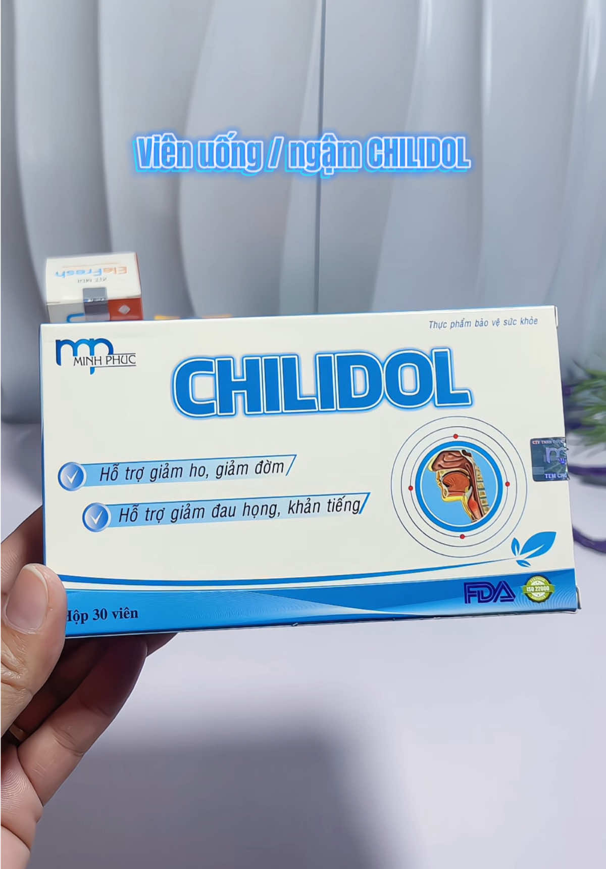 Những ai đang khan tiếng, khan cổ họng…vv. Thì tham khảo viên uống Chilidol này nha. #chilidol #vienuongchilidol #viemhong #ho #khantieng 