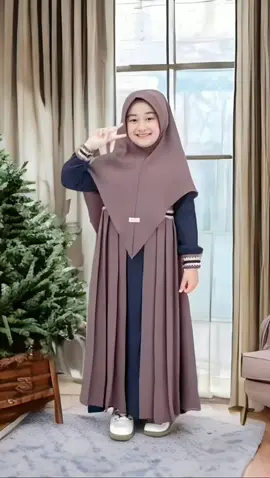 Ryana kids set khimar gamis anak perempuan usia 5-14 tahun / gamis syari anak kondangan terbaru 2024 Airflow Baju Crinkle Muslim#gajiansale#rekomendasi#dressanakperempuan 