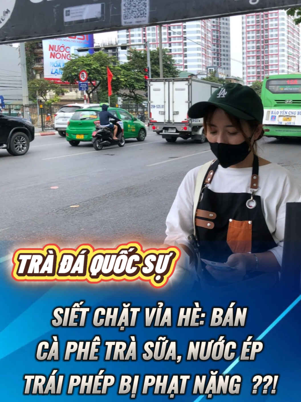 Siết Chặt Vỉa Hè: Bán Cà Phê, Trà Sữa, Nước Ép Trái Phép Bị Phạt Nặng!? #tinnong #tintuc #tintuc24h #S8tintuc #S8 