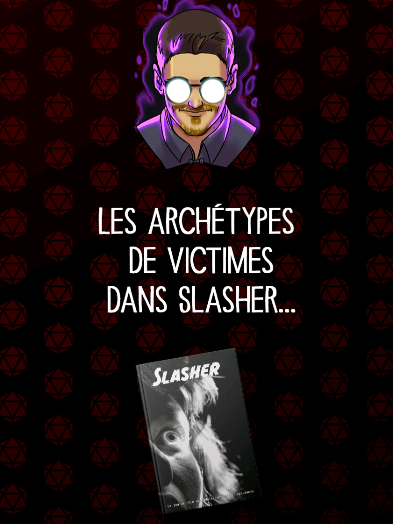 Quel archétype de victime allez-vous incarner dans Slasher 🔪 ? Découvrez les archétypes de victimes d'ores et déjà disponibles sur notre ko-fi (lien en description) et commentez celui que vous aimeriez retrouver 🤔 #JDR #jeuderole #Slasher #horreur #halloween 