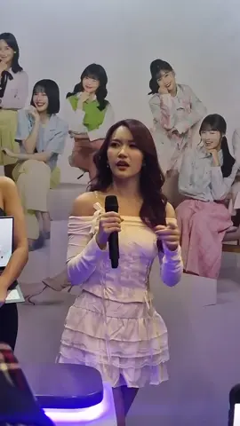 [ FANCAM ] Marsha jkt48 At Visit Axioo || Meet n greet jkt48  #marshajkt48 #marshalenathea #fyp @marsha.jkt48 