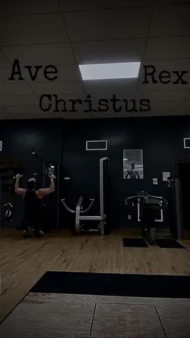#avechristusrex #Jesussaves #gym 