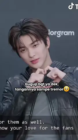 Kerasa bgt kalo dia gugup #KEONHO #CORTIS #bighit #tiktokawards #kpop 