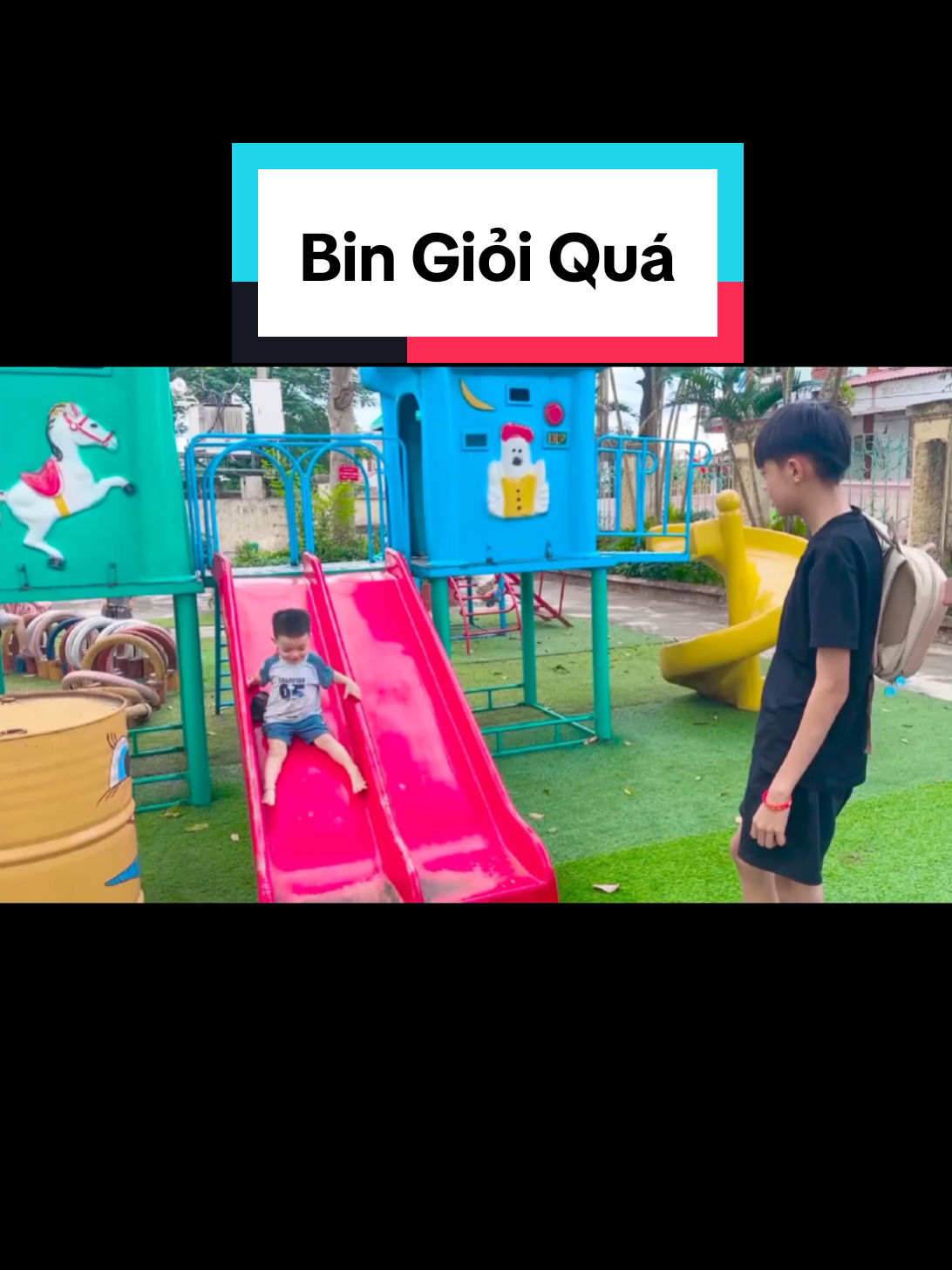 Hùng Đơ Đón Cubin Đi Học Về #ytbcaobaquat #teamhoangemvlogs👑 