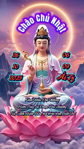 Chủ Nhật 26/10. Chúc đại chúng cuối tuần an lạc #nhuannhatcs #chaongaymoi #CapCut 