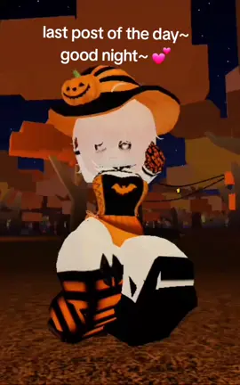 goodnight~ 💕 #robloxtribute #fyp #rblx #robloxfyp #halloween 