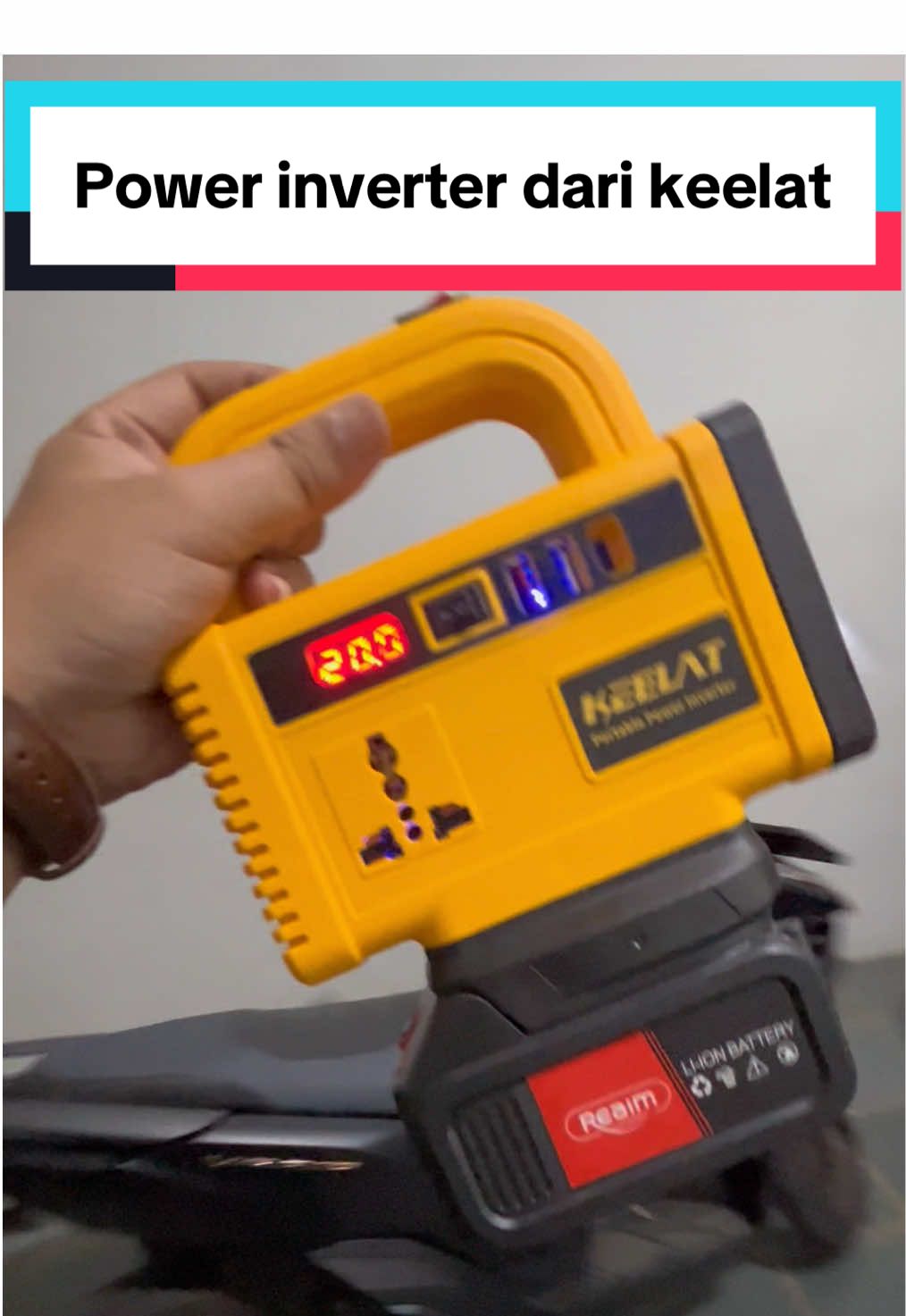 Power inverter v2 dari keelat multifungsi banget prennn #sipalingaffiliate #modalkontendoang #perkakastukang #fyp #alatcanggih 