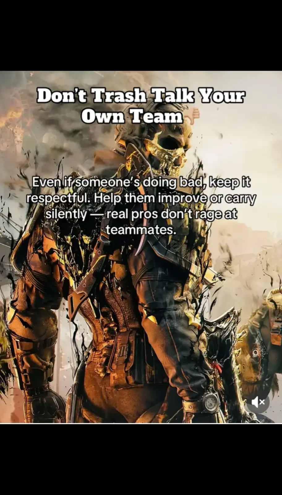 #Dont Trash talk your own team even if someone is doing bad 🔥😭