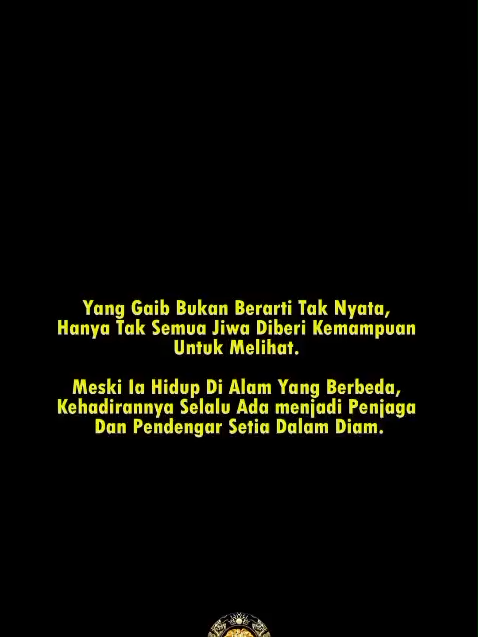 Ada yang menjaga tanpa terlihat, ada yang mencintai tanpa dikenal. Kadang, yang tak tampak justru paling  nyata bagi yang memahami dengan hati. #hikmah#pesansemesta #fyp#leluhur#fypppppppppppppp