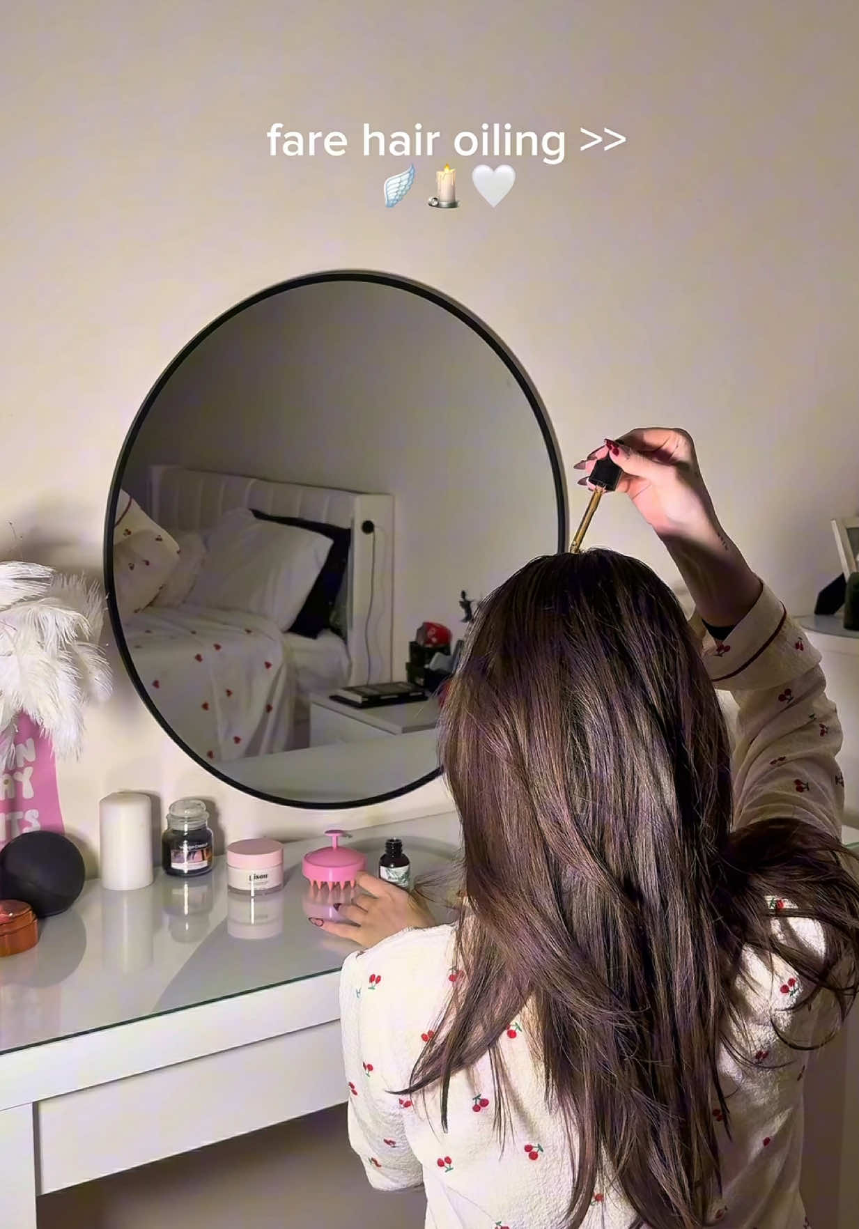 È troppo rilassante e sinceramente sono ossessionata dai capelli 🥲 #hairoling #haircareroutine #HairCareTips #haircare @Gisou 