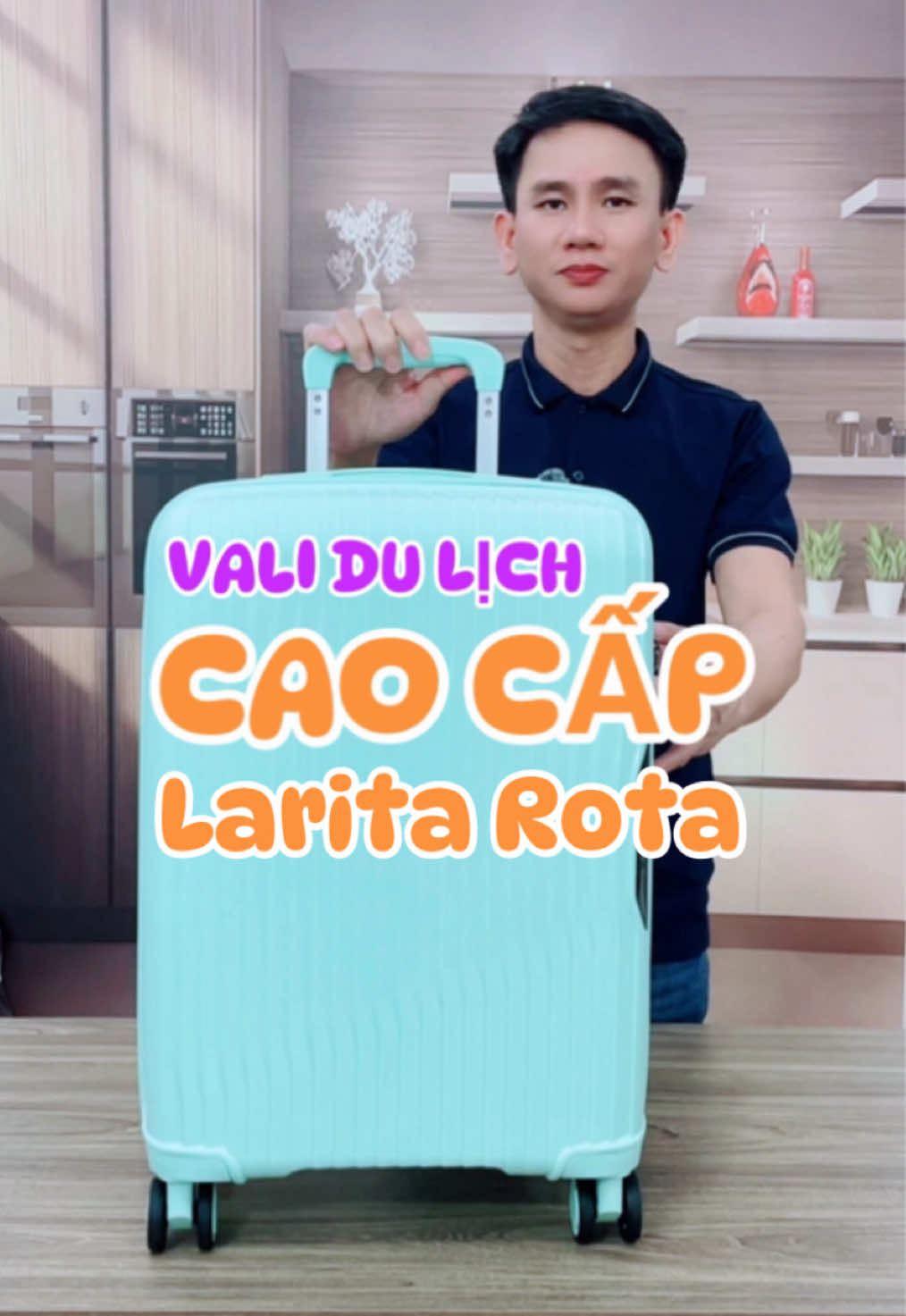 Vali du lịch cao cấp Larita Rota siêu bền nổi tiếng nhà Mia, đang có voucher ưu đãi giá siêu khủng tại Mia #taphoahaingo #mia #tiktokshop #tiktokvideo #fypage 