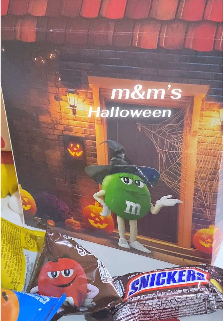 #เอ็มแอนด์เอ็ม #ช็อกโกแลต #ช็อกโกแลตเอ็มแอนด์เอ็ม #halloween #ขนมฮาโลวีน 
