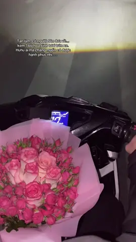 khi anh ấy đến đón bạn cùng 1 bó hoa mà bạn đã đăng lại vào hôm qua                           #chiyeuminhanh                    @trung kiên