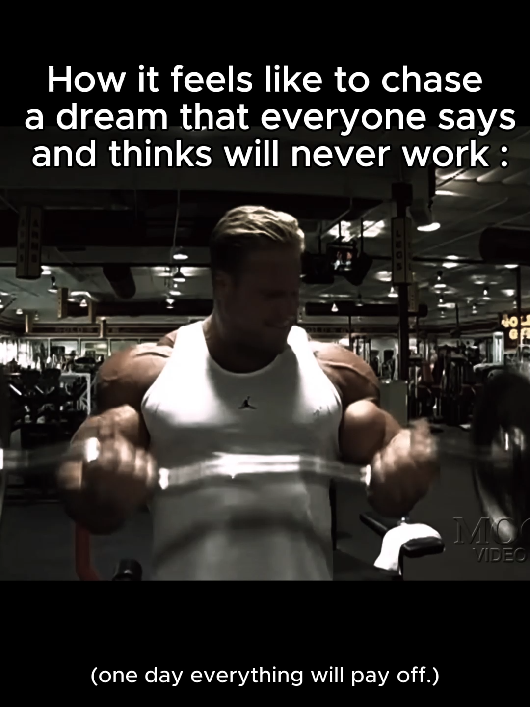 Those who criticize the dreams of others are always those who will do the least.Keep going and pushing yourself. #motivation #discipline #testosterone #viral #GymLife #gym #bodybuilding #muscle #Love #jaycutler
