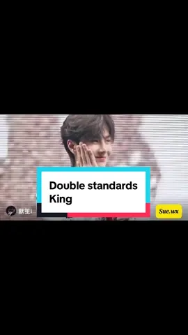 Double standard of wangyibo I always laugh so hard wang yibo🤣 #xiaozhan #yizhan #wangyib #theuntamed #fyp 