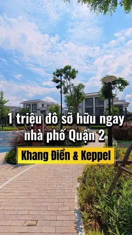 Nhà phố mà giá chỉ bằng một căn hộ 4PN trong khu The Global City  #gladiabythewatwers #khangdien #keppel 