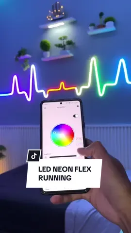 Membalas @Seblak Manis Cara sambung lampu led neon flex running ke hp #kamaraesthetic #ledneonflexrunning #ledneonflex #neonflex 