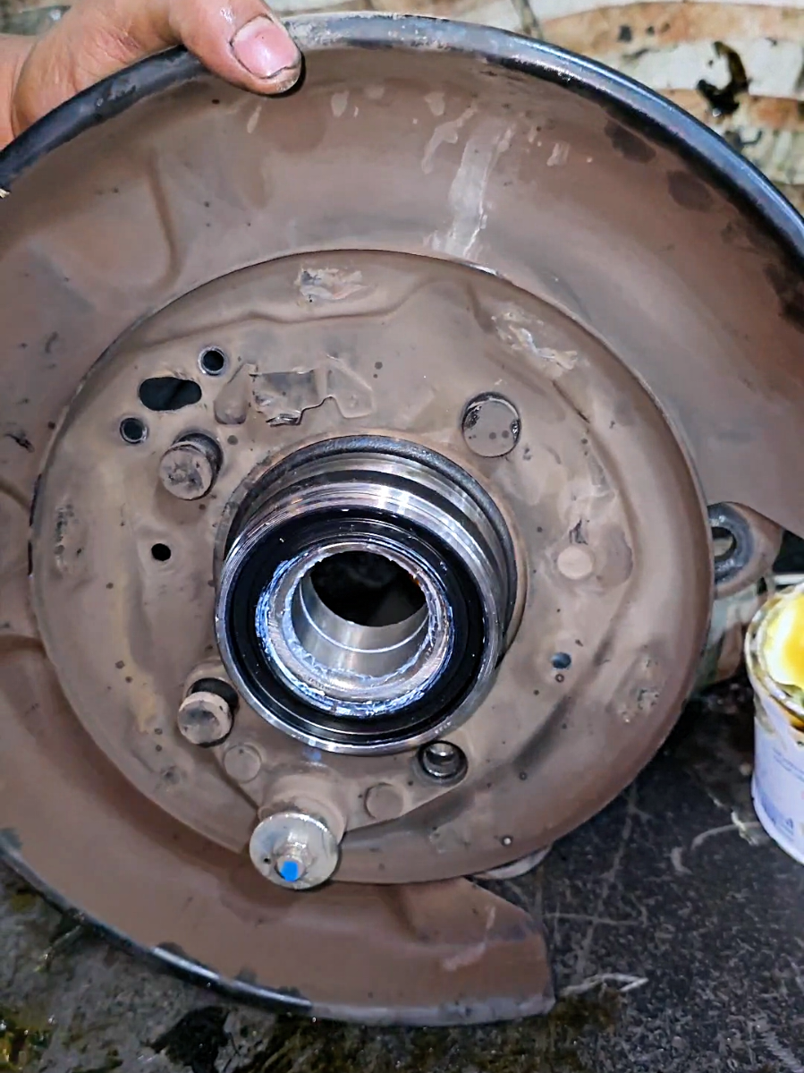Rear wheel bearing noise #auto #mechanic 