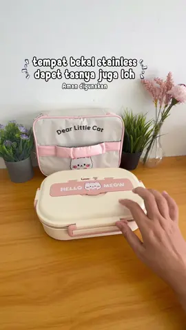 lunch box dapat tas #lunchbox #lunchboxstainless #lunchboxanak #lunchboxforkids 