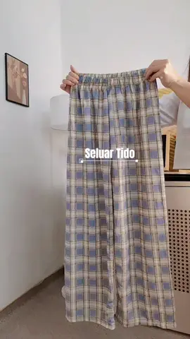 Seluar tido kotak lembut tak jarang #seluartidur #seluartidurkotak #pajamas 