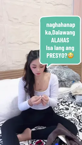 Di talaga ako makapaniwala dito! Dalawang alahas pero isa lang ang presyo,hanla!😳#Queenay #Batangueña #affiliate 