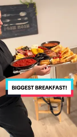 The biggest breakfast in the north east!🤩 #fyp #kylevfood #foodreview #foodchallenge #breakfast 