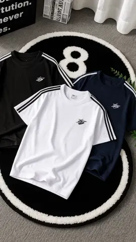 PLATINUM WORLD.ID T-Shirt Baju kaos list stripe ST unisex pria wanita 