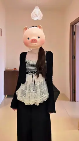 Set áo babydoll 2 dây caro ren #setdoxinh #setdonu #setdodep #phoidoxinh #thinhhanhtiktok 
