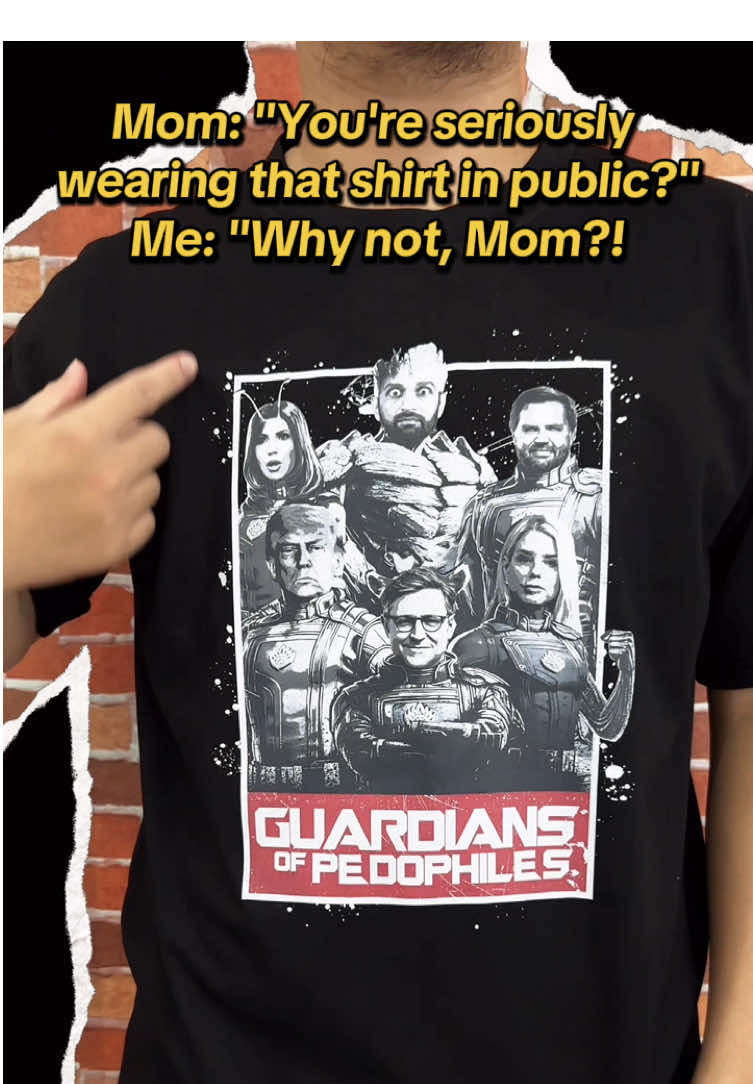 This shirt make me laugh #gop #epsteinfiles #guardiansofthegalaxy #fdt #antitrump 