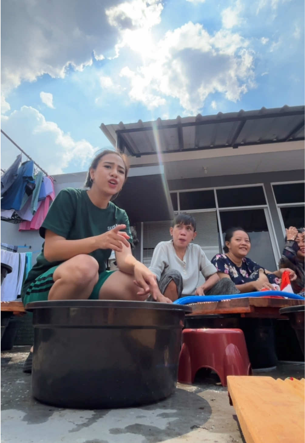 ko ada loundry begini😭