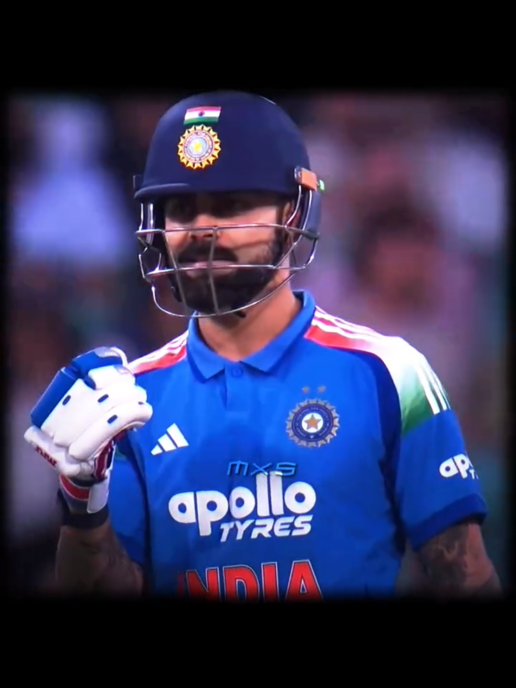 King Kohli Mastii After First Run 😉💀❤️ #cricket #cricketlover #cricketworldcup #viratkohli #babarazam 