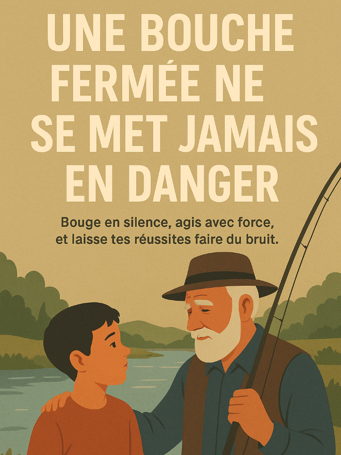 Une bouche fermée ne se met jamais en danger. #histoire #moral #proverbe #citation #motivation 