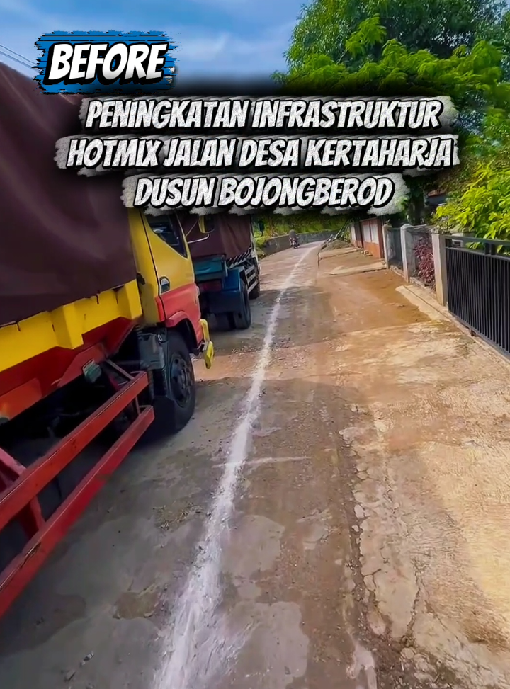 Peningkatan Infrastruktur Hotmix jalan Desa Kertaharja Kecamatan Tanjungkerta kabupaten Sumedang. Sumber Anggara : Bantuan Keuangan kepada Desa dari Anggaran Pendapatan dan Belanja Daerah (APBD) Provinsi Jawa Barat Tahun 2025. @KANG DEDI MULYADI  @dony ahmad munir  @Humas Sumedang  @Kecamatan_Tanjungkerta  #desakertaharja 