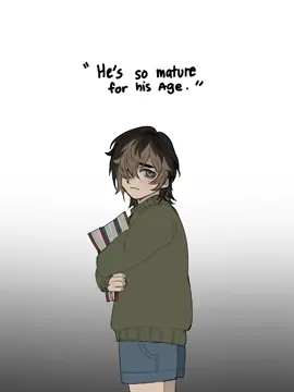 sweet old Oskar . . . . . taggies waggies :🍮🍮 #hellinhellintile #digitalart #webtoon #ocs #originalcharacter 
