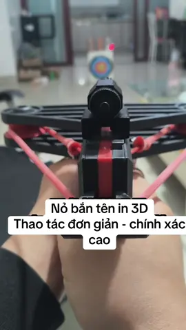 🔫 Nỏ bắn tên 🔥 Được in nhựa đặc 3D - thao tác đơn giản - hiệu quả cao 😎 #nabanca #nabanten #sungcaosu #nacaosu #fyp 