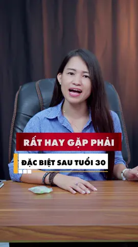 Các chị em nào có thấy mình trong video không ạ? Trường hợp này nó quen quen với chị em nhất là sau tuổi 30 phải không ạ #nguyentragiang #suckhoe #chiasekinhnghiem #tagamedia #tiktokshop 