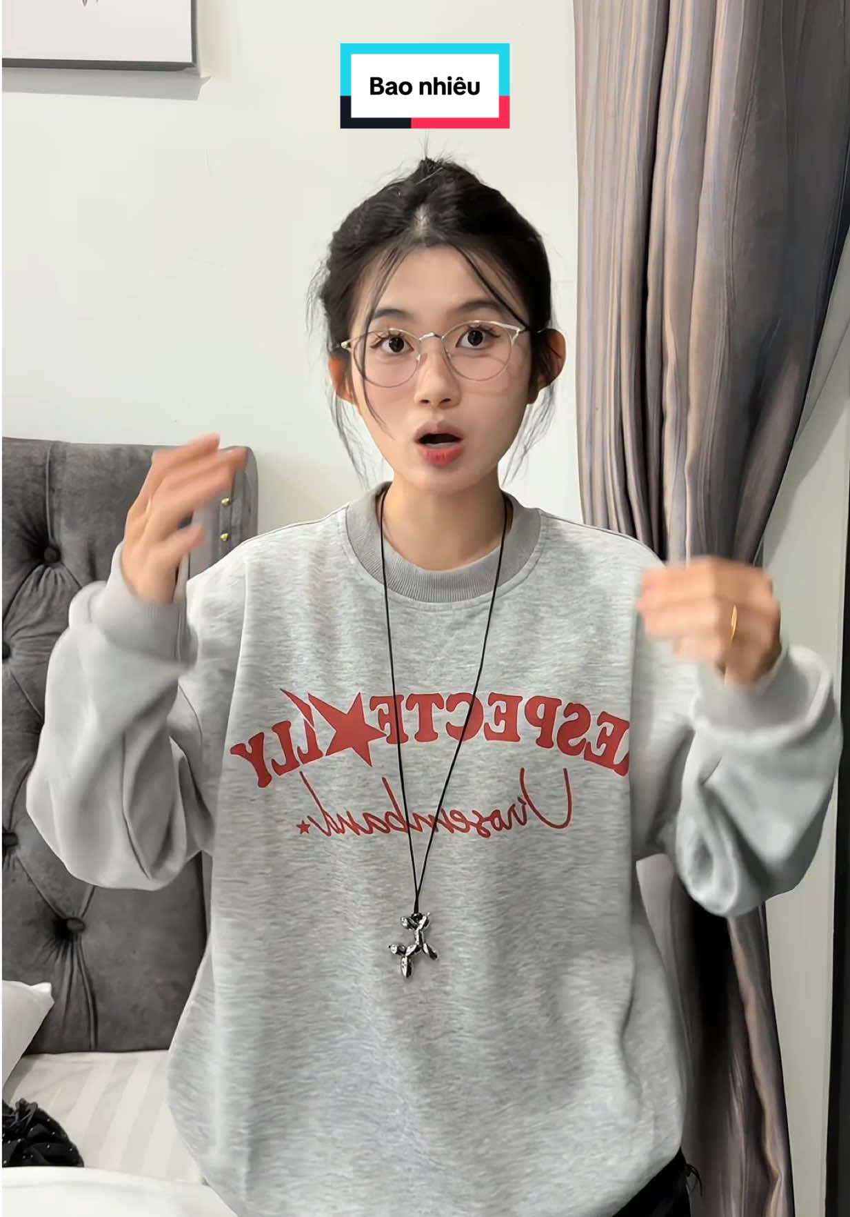 Áo này style nào cũng mặc được#ngocanhchibi #ngocanhoi #aosweater 