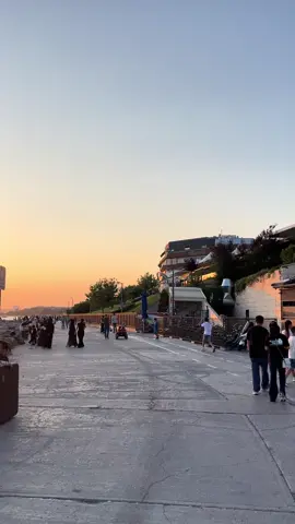 Sunset 🌅 Aqua Florya    #istanbul #florya #istanbul🇹🇷 