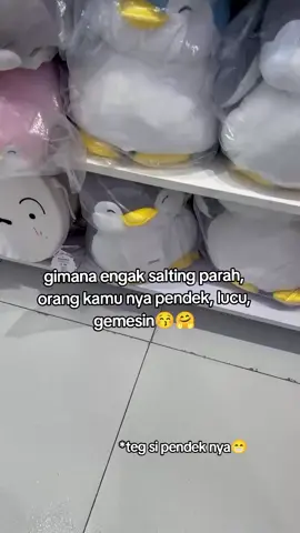 mana ini yang doi atau teman nya kayak boneka lucu miniso ini..  #minisoweekid #belanjadiminiso #minisoidgoodthing 