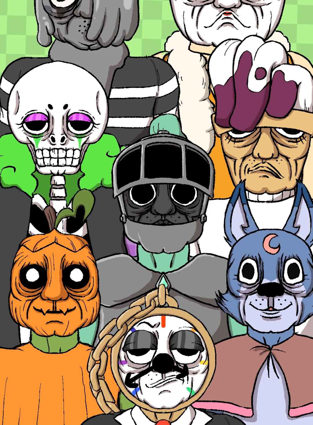 ダンディズワールドの仲間達を描きましたpart5 #dandysworld #roblox #halloween #dandysworldroblox 