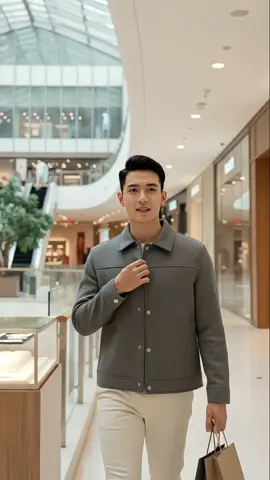 {Mở Bán}Áo khoác dạ ép TINGO  lót lông cừu #aokhoacnam 