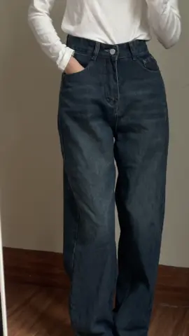 Quần Jeans ống suông lên dáng rất xinhh #viral #xh #thoitrang #tiktok 