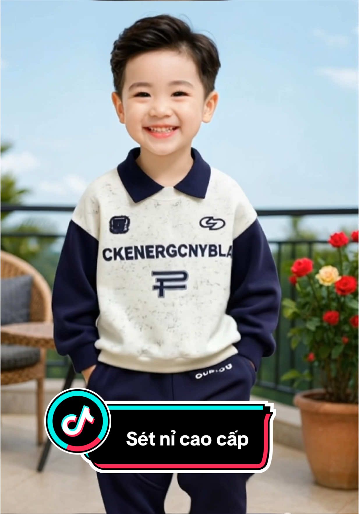 Sét nỉ cao cấp bé trai#thoitrangtreem #setbobetrai #dobochobe #dobobetrai #xuhuong 