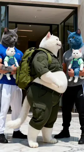 #tiktok #fyp #usa #animal #fypシ #shorts #cat #ai #funny 
