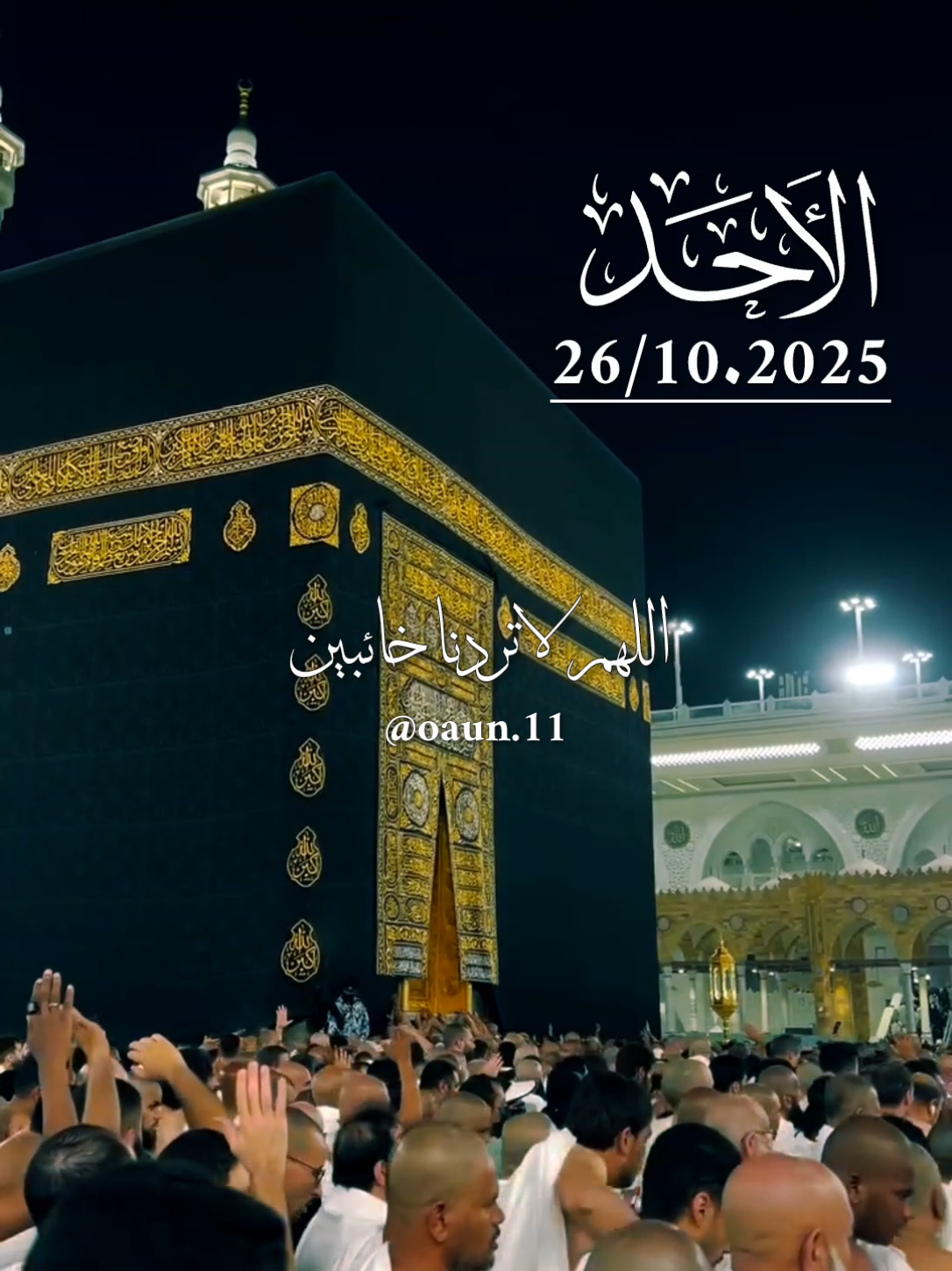 دعاء يوم الأحد 🌷🌷🌷 اللهم لا تردنا خائبين ولا عن جنابك مطرودين 🤲🏻🤲🏻 #دعاء_يوم_الاحد #اللهم_امين_يارب_العالمين #ادعيه_اذكار_تسبيح_دعاء_استغفار #اللهم_لك_الحمد_ولك_الشكر #اللهم_صل_وسلم_على_نبينا_محمد 