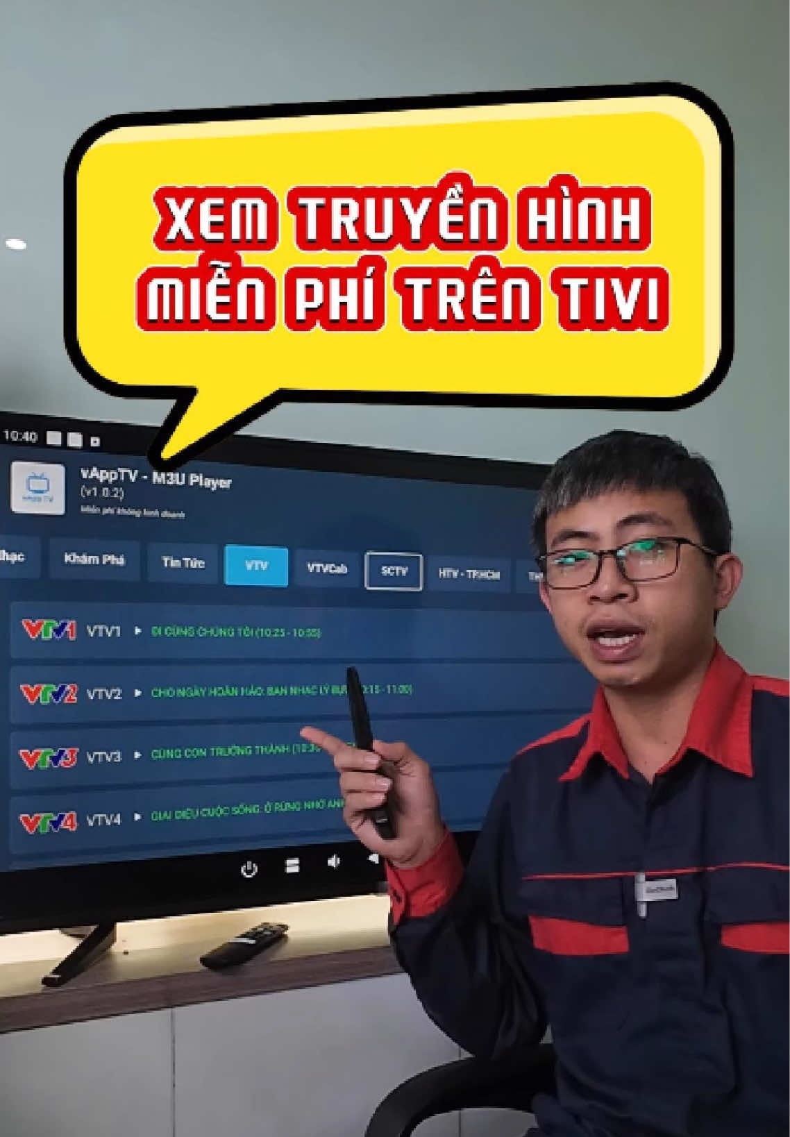 Trả lời @Thuw!!!🇻🇳🇻🇳🇻🇳 Hướng dẫn tải phần mềm xem truyền hình miễn phí trên tivi #teoemthonha #kocnet #tivi #boxtv 