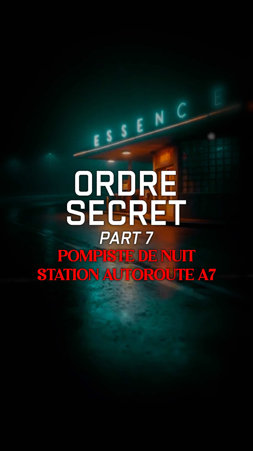 Félicitations ! Vous avez été embauché comme pompiste de nuit à la station Les Trois Chênes, sur l’A7 à Valence. Suivez ces 8 règles ou... #france #mystère #pompiste #station #horreur