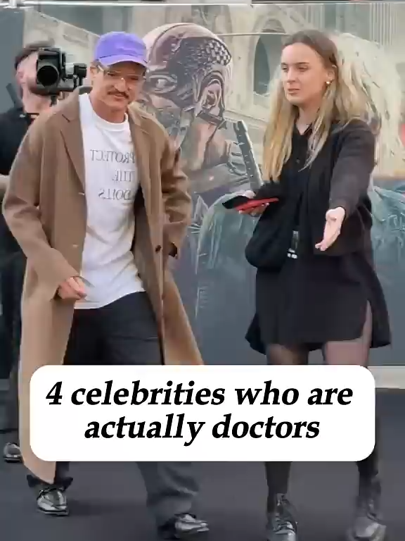 4 celebrities who are actually dactors #celebrity #celebritytiktok #celebrities