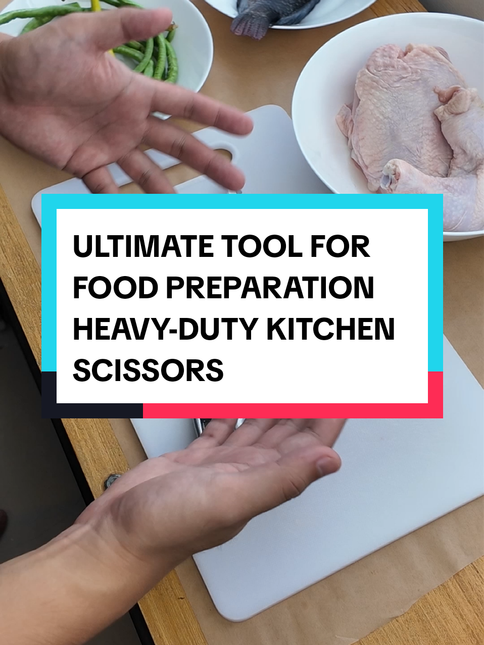 🌟 Transform Your Cooking with Heavy-Duty Kitchen Scissors! 🌟   Upgrade your kitchen essentials with our premium heavy-duty kitchen scissors made from food-grade stainless steel! 🥩✨ These versatile scissors are designed to effortlessly cut through thick meats, hard bones, and more, making food prep faster and more efficient—perfect for home cooks and food business professionals alike!   🔪 Key Features:   ✅ Heavy-duty stainless steel for durability   ✅ Ergonomic design to reduce hand strain   ✅ Ideal for all food prep tasks   Don’t miss out on this must-have kitchen tool that will revolutionize your cooking experience!   #KitchenEssentials #HeavyDutyKitchenScissors #FoodPrepTools #CookingEssentials       #creatorsearchinsights 