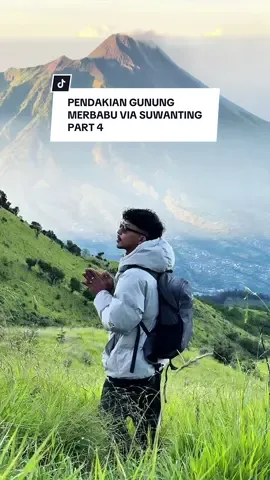 Summit attack Merbabu Suwanting! #merbabu #suwanting 